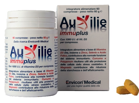 AUXILIE IMMUPLUS JUNIOR DEGLUTIBILE 30 COMPRESSE - Farmamood