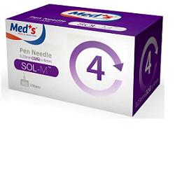 AGO PER PENNA DA INSULINA GAUGE 31 8 MM 100 PEZZI - Farmamood