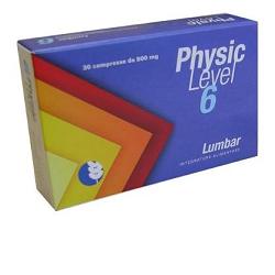 PHYSIC LEVEL 6 LUMBAR 30 COMPRESSE 800 MG - Farmamood