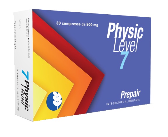 PHYSIC LEVEL 7 PREPAIR 30 COMPRESSE 800 MG - Farmamood