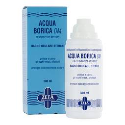 ACQUA BORICA PER BAGNO OCULARE STERILE 500 ML - Farmamood