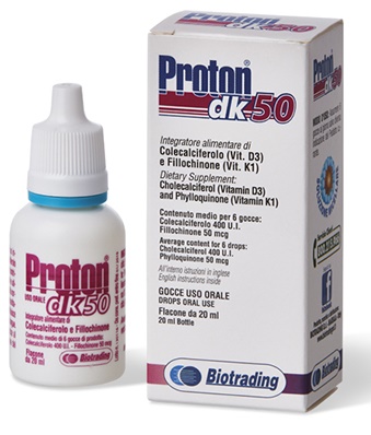 PROTON DK 50 GOCCE 20 ML - Farmamood