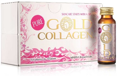 GOLD COLLAGEN PURE 10 FLACONI 50 ML - Farmamood