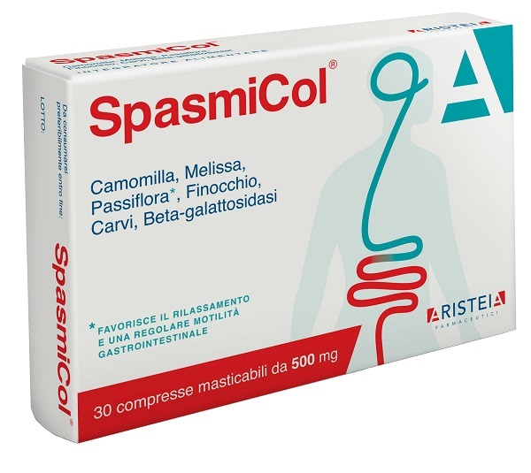 SPASMICOL 30 COMPRESSE MASTICABILI 500 MG - Farmamood