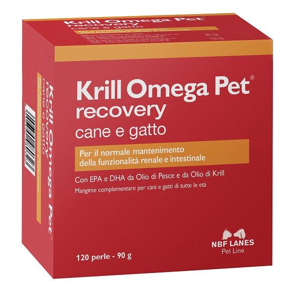 KRILL OMEGA PET RECOVERY BLISTER 120 PERLE - Farmamood