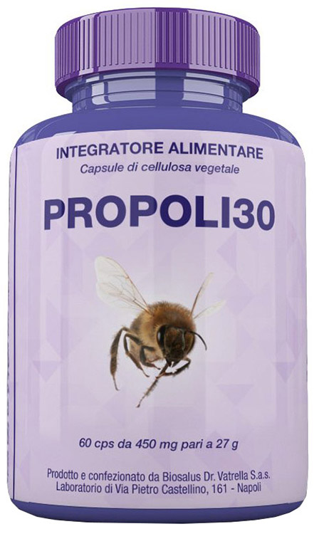 PROPOLI30 60 CAPSULE 27 GRAMMI - Farmamood