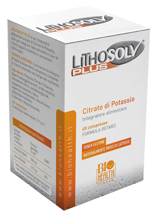 LITHOSOLV PLUS 60 COMPRESSE - Farmamood