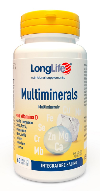 LONGLIFE MULTIMINERALS 60 TAVOLETTE - Farmamood