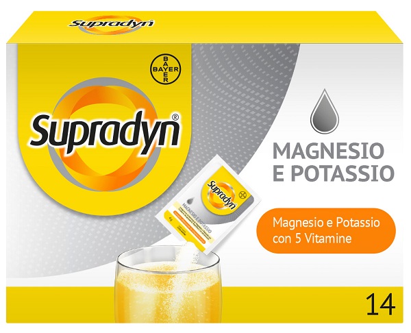 SUPRADYN MAGNESIO POTASSIO SENZA ZUCCHERO 14 BUSTINE 4 G - Farmamood