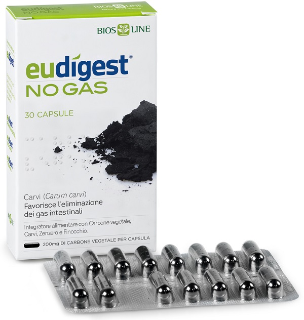 EUDIGEST NO GAS 30 CAPSULE VEGETALI - Farmamood