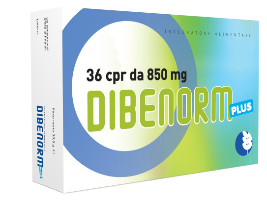 DIBENORM PLUS 36 COMPRESSE 850 MG - Farmamood
