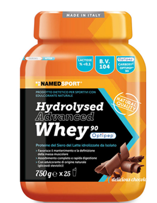 HYDROLYSED ADVANCED WHEY DELICIOUS CHOCOLATE BARATTOLO POLVERE ORALE 750 G - Farmamood
