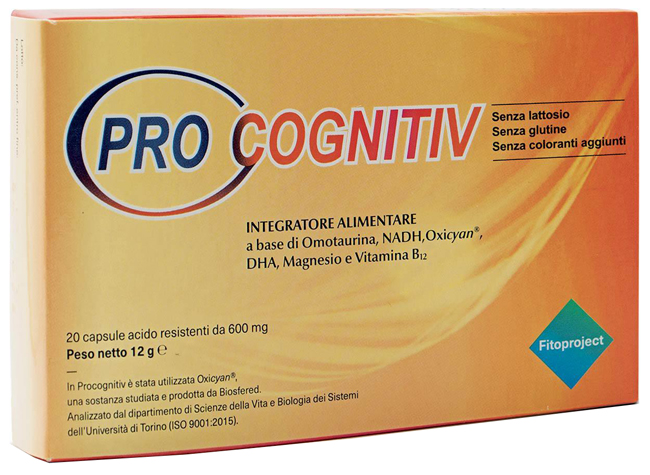 PROCOGNITIV 20 CAPSULE 12 G - Farmamood