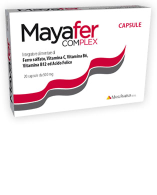 MAYAFER COMPLEX 20 CAPSULE BLISTER 10 G - Farmamood