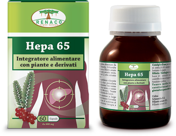 HEPA 65 60 CAPSULE FLACONE 28,8 G - Farmamood