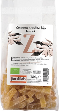 ZENZERO CANDITO STICK BIO 150 G - Farmamood