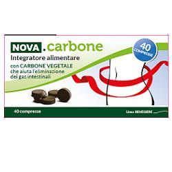 NOVA CARBONE VEGETALE 40 COMPRESSE - Farmamood