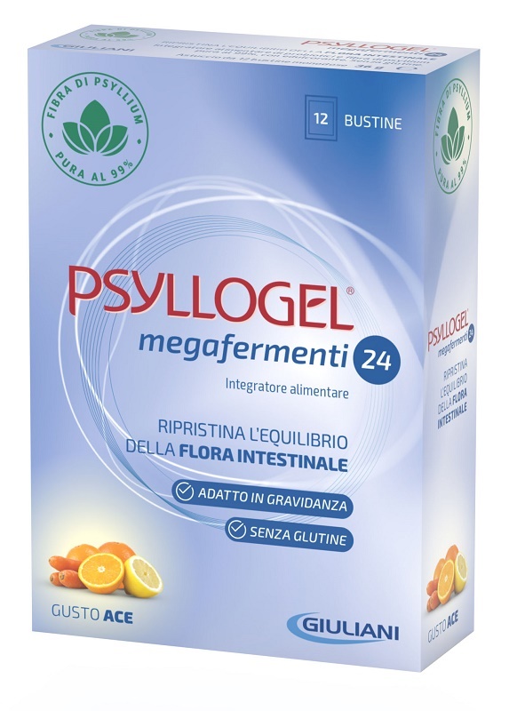 PSYLLOGEL MEGAFERMENTI 24 ACE 12 BUSTE 3 G - Farmamood