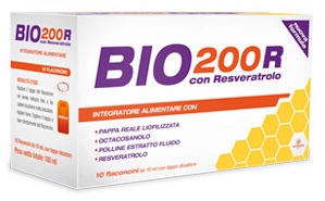 BIO200 R RESVERATROLO 10 FLACONCINI 10 ML - Farmamood