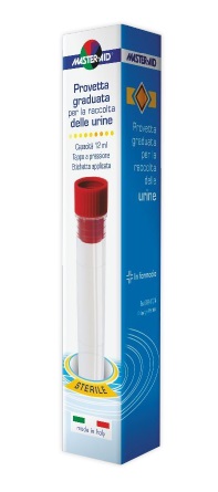 PROVETTA RACCOLTA URINA MASTER-AID 12 ML - Farmamood