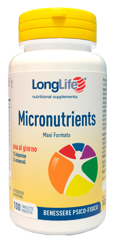 LONGLIFE MICRONUTRIENTS 100 TAVOLETTE - Farmamood
