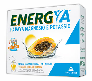 ENERGYA PAPAYA MAGNESIO POTASSIO 14 BUSTINE - Farmamood