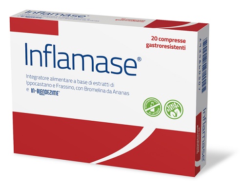 INFLAMASE 20 COMPRESSE GASTRORESISTENTI - Farmamood