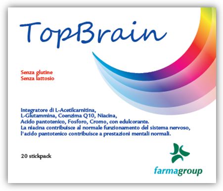 TOPBRAIN 20 STICK 4,5 G - Farmamood