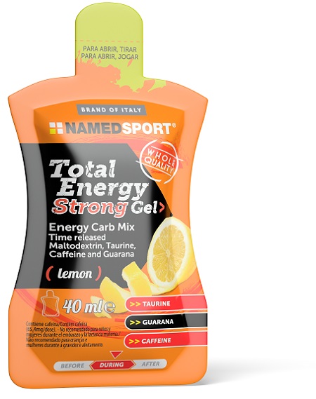 TOTAL ENERGY STRONG LEMON GEL 40 ML - Farmamood