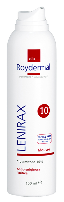LENIRAX MOUSSE DERMATOLOGICA CROTAMITONE 10 % 150 ML - Farmamood