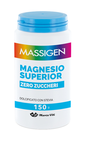 MASSIGEN MAGNESIO SUPERIOR ZERO ZUCCHERI 150 G - Farmamood