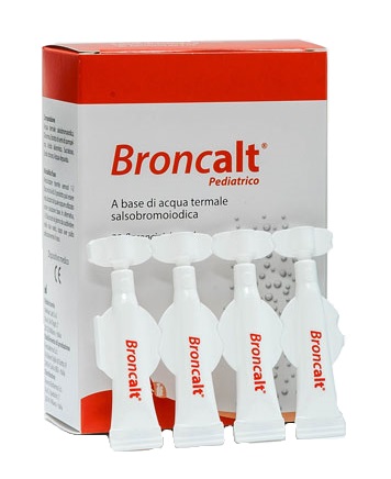 BRONCALT STRIP PEDIATRICO SOLUZIONE IRRIGAZIONE NASALE 20 FLACONCINI DA 2 ML - Farmamood