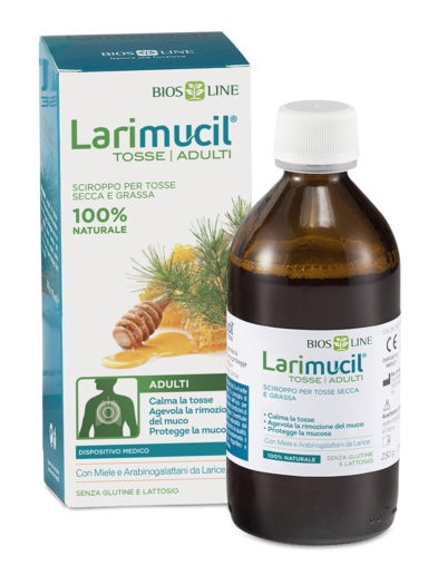 LARIMUCIL TOSSE TOSSE ADULTI SCIROPPO CE 0476V 230 G 175 ML - Farmamood