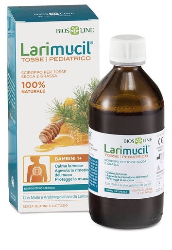 LARIMUCILTOSSE BAMBINI SCIROPPO 175 ML CE 0476 230 G - Farmamood