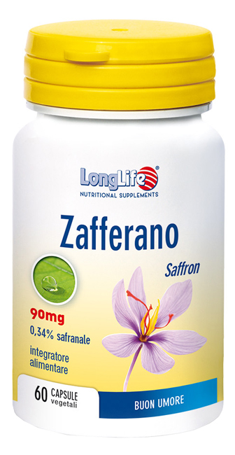 LONGLIFE ZAFFERANO 60 CAPSULE - Farmamood