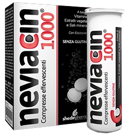 NEVIACIN 1000 20 COMPRESSE EFFERVESCENTI - Farmamood