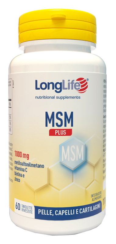 LONGLIFE MSM PLUS 60 TAVOLETTE - Farmamood