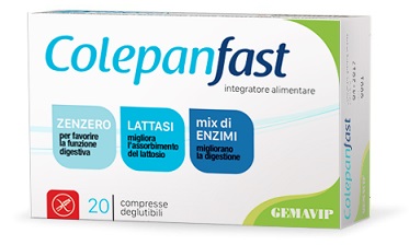 COLEPANFAST 20 COMPRESSE - Farmamood