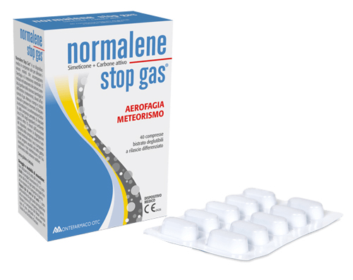 NORMALENE STOP GAS 40 COMPRESSE - Farmamood