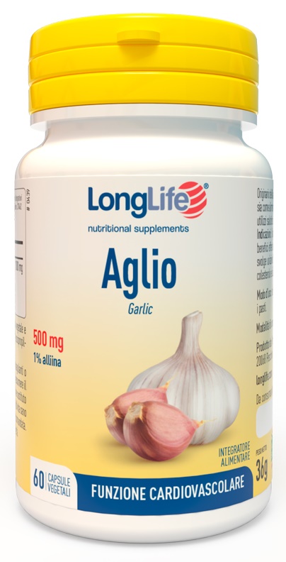 LONGLIFE AGLIO 60 CAPSULE VEGETALI - Farmamood