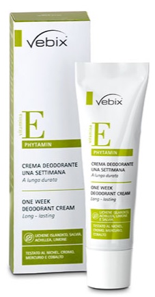 VEBIX PHYTAMIN CREMA DEODORANTE 1 SETTIMANA 25 ML - Farmamood