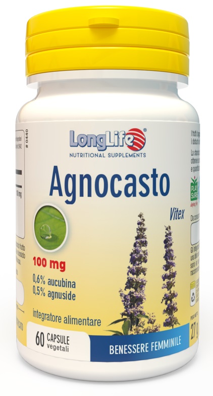 LONGLIFE AGNOCASTO 60 CAPSULE VEGETALI - Farmamood