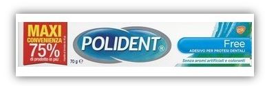 POLIDENT FREE 70 G - Farmamood