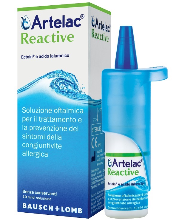 ARTELAC REACTIVE SOLUZIONE OFTALMICA MULTIDOSE FLACONE 10 ML - Farmamood