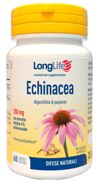 LONGLIFE ECHINACEA 60 CAPSULE VEGETALI - Farmamood