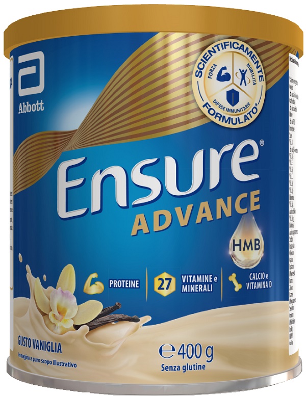 ENSURE ADVANCE VANIGLIA 400 G - Farmamood