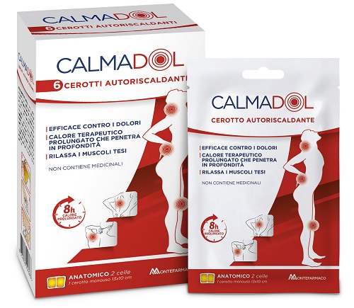 CALMADOL CEROTTO RISCALDANTE PACK 6 PEZZI - Farmamood