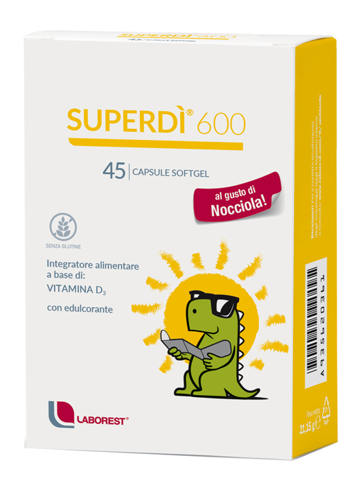 SUPERDI' 600 45 CAPSULE - Farmamood