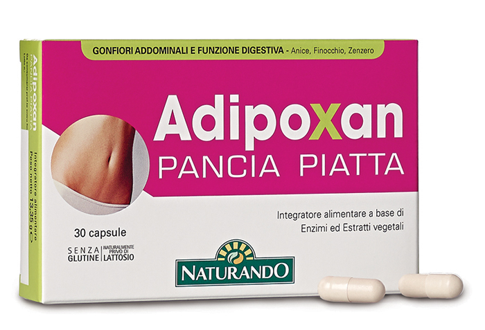 ADIPOXAN PANCIA PIATTA 30 CAPSULE - Farmamood