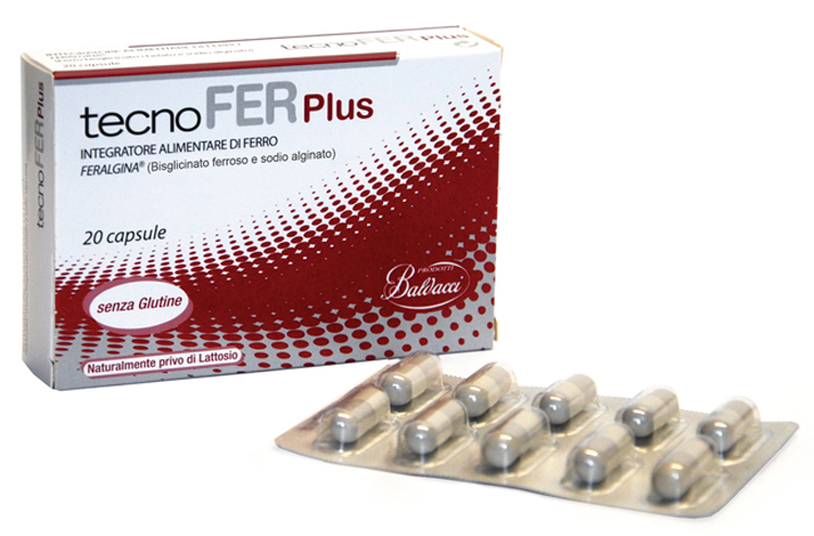 TECNOFER PLUS 20 CAPSULE - Farmamood